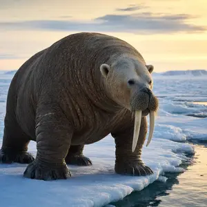 Polar bear + Walrus